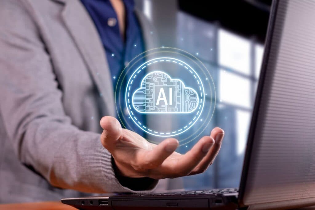 What Sets Microsoft AI Apart - Intelligent Cloud Hologram
